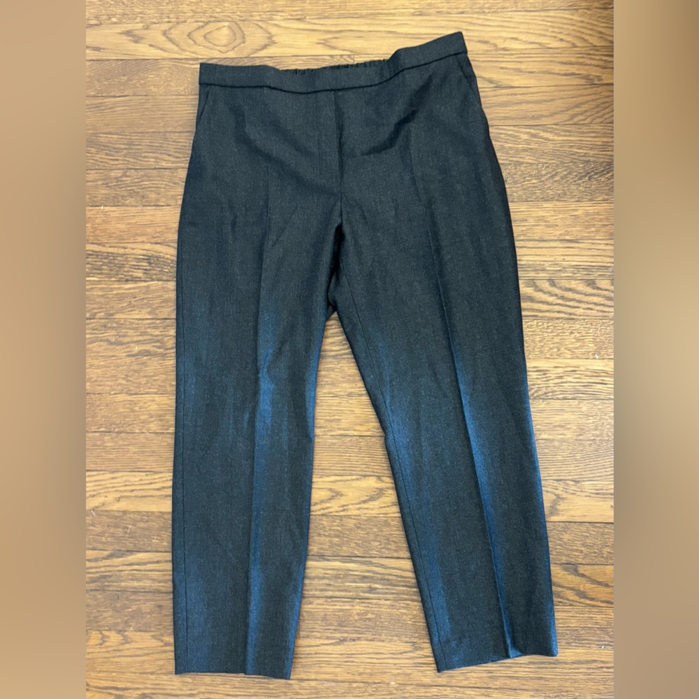 Theory Black Slim Dress Trousers